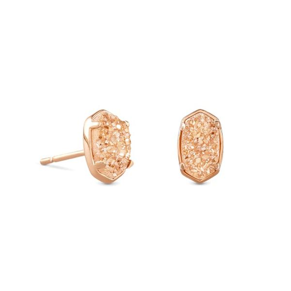 Kendra Scott Emilie Sand Drusy Stud Earrings Meigs Jewelry Tahlequah, OK