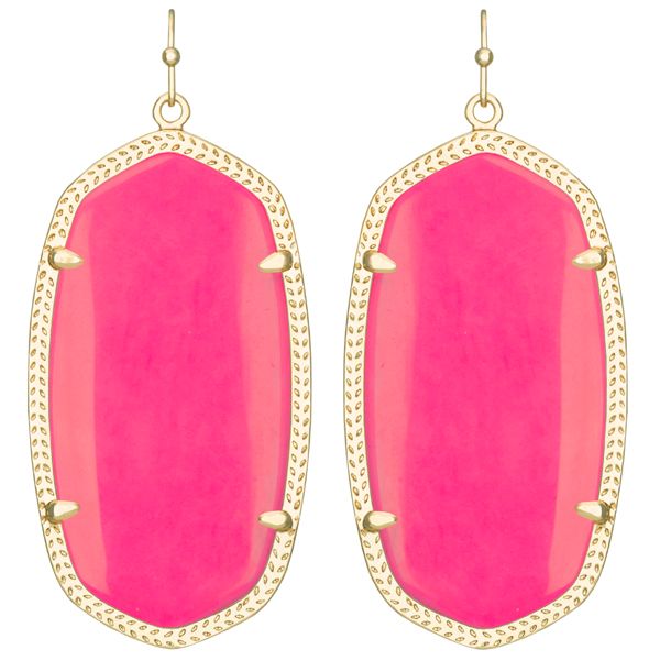 Kendra Scott Danielle Neon Pink Earrings Meigs Jewelry Tahlequah, OK