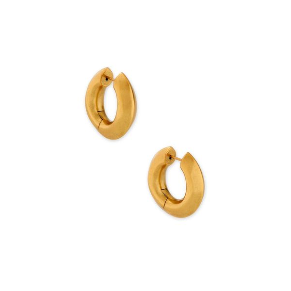 Kendra Scott Vintage Gold Huggie Earrings Meigs Jewelry Tahlequah, OK