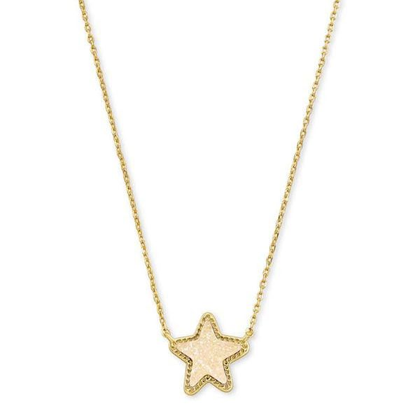 Kendra Scott Jae Iridescent Drusy Star Necklace Meigs Jewelry Tahlequah, OK