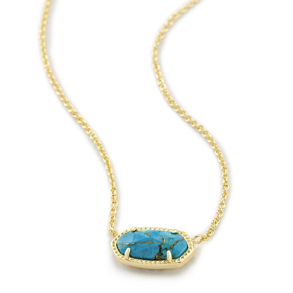 Kendra Scott Elisa Turquoise Necklace Meigs Jewelry Tahlequah, OK