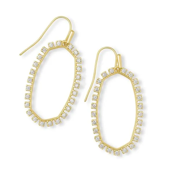 Kendra Scott Elle CZ Earrings Meigs Jewelry Tahlequah, OK