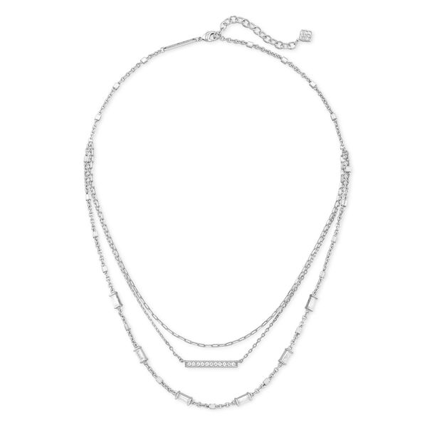 Kendra Scott Addison Silver Necklace Meigs Jewelry Tahlequah, OK