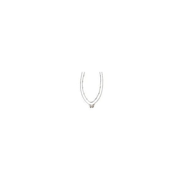Kendra Scott Hadley Butterfly Multi Strand Necklace In Silver Meigs Jewelry Tahlequah, OK