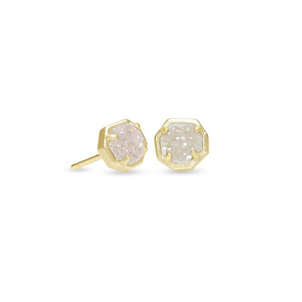 Kendra Scott Nola Iridescent Drusy Stud Earrings Meigs Jewelry Tahlequah, OK