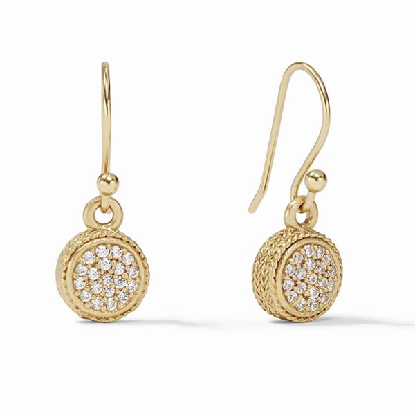 Julie Vos Pave CZ Windsor Earrings Meigs Jewelry Tahlequah, OK