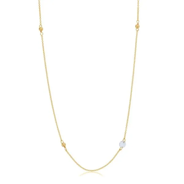 Dee Berkley Aqua Chain Necklace Meigs Jewelry Tahlequah, OK