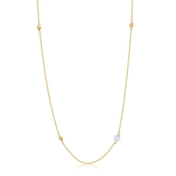 Dee Berkley Aqua Chain Necklace Meigs Jewelry Tahlequah, OK