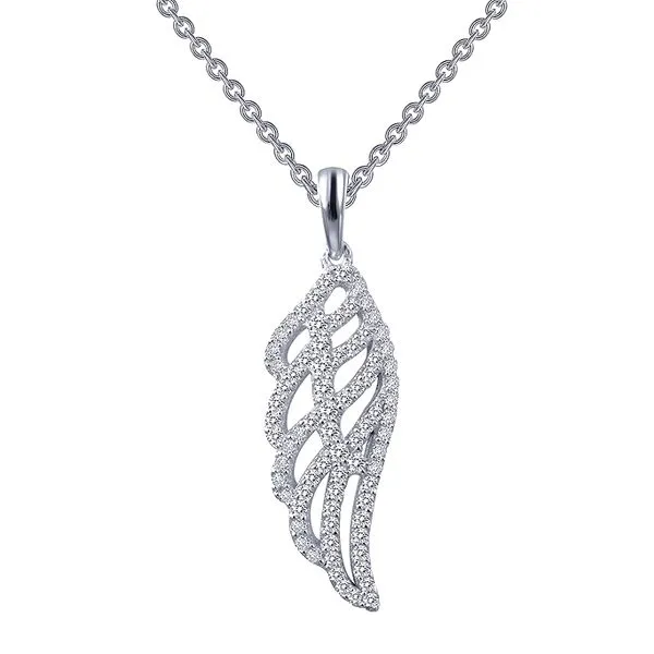 Lafonn Sterling Silver Angel Wing 18