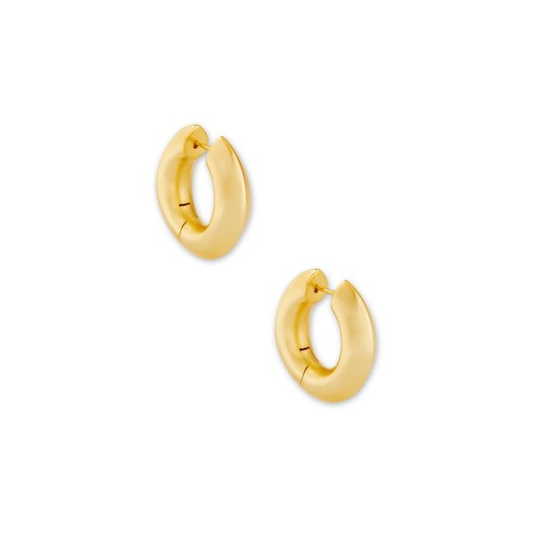 Kendra Scott Gold Huggie Earrings Meigs Jewelry Tahlequah, OK