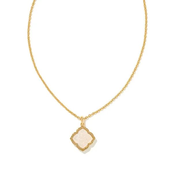 Kendra Scott Mallory Iridescent Drusy Necklace Meigs Jewelry Tahlequah, OK