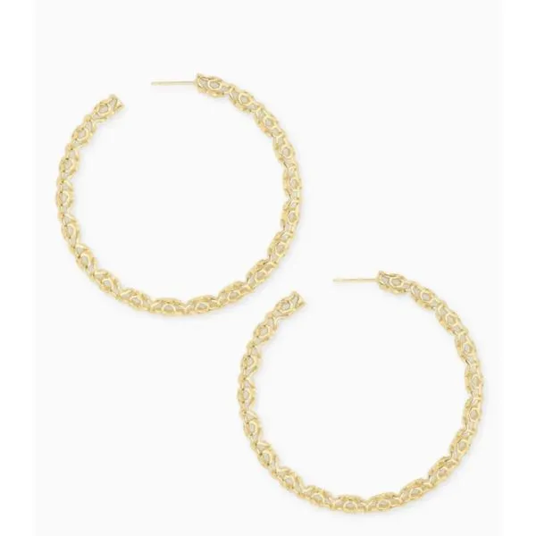 Kendra Scott Maggie Filagree Hoop Earrings Meigs Jewelry Tahlequah, OK