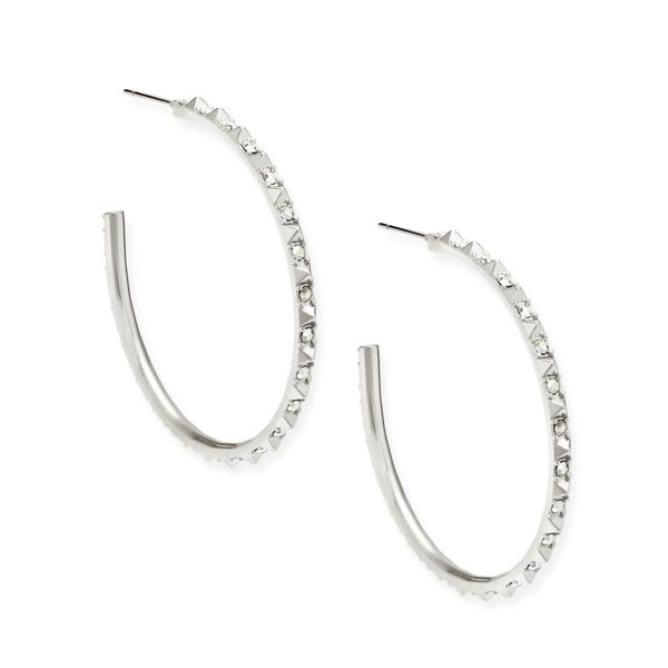 Kendra Scott Veronica Crystal Hoop Earrings Meigs Jewelry Tahlequah, OK