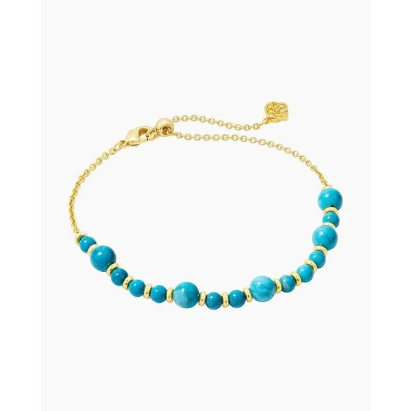 Kendra Scott Dark Teal Jovie Beaded Bracelet Meigs Jewelry Tahlequah, OK