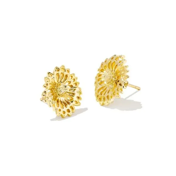 Kendra Scott Brielle Stud Earrings in Gold Plated Meigs Jewelry Tahlequah, OK