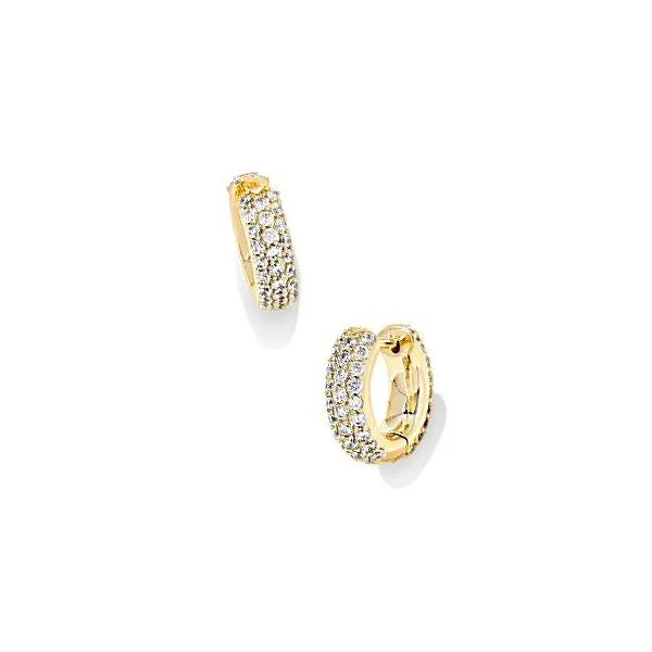 Kendra Scott Mikki Huggie Crystal Earrings Meigs Jewelry Tahlequah, OK