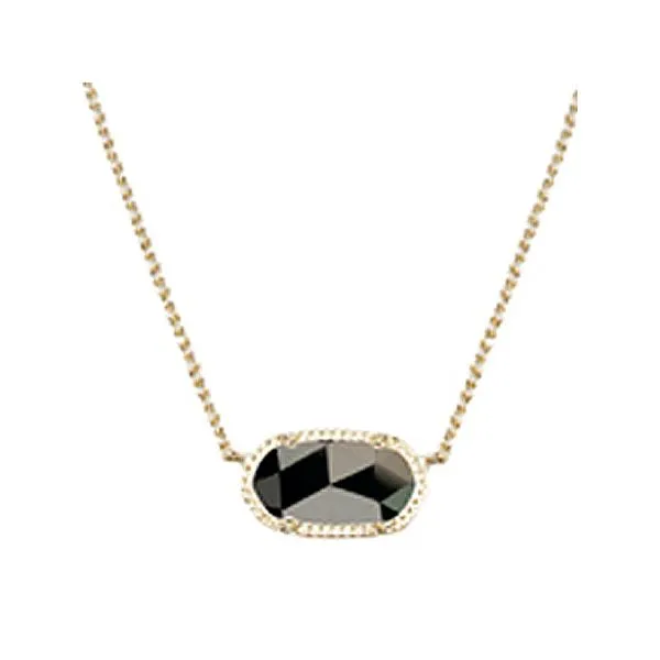 Kendra Scott Kendra Scott Elisa Black Necklace 001 705 45450