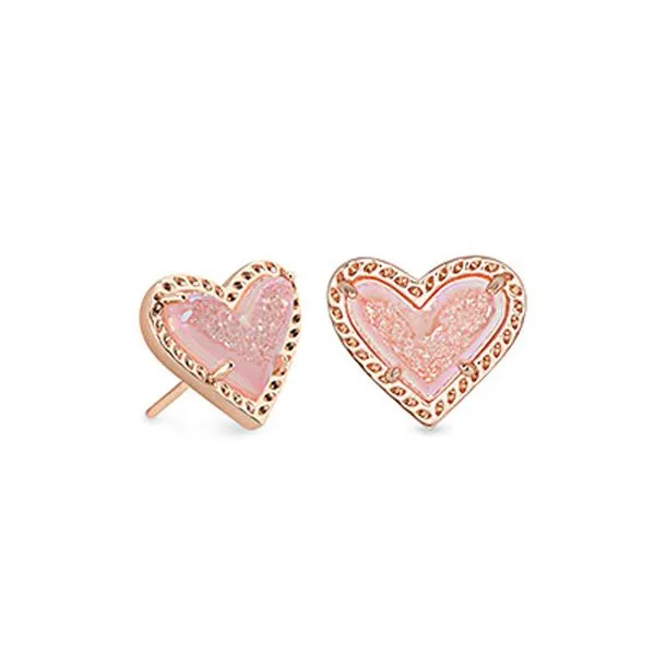 Kendra Scott Heart Stud Earrings Meigs Jewelry Tahlequah, OK