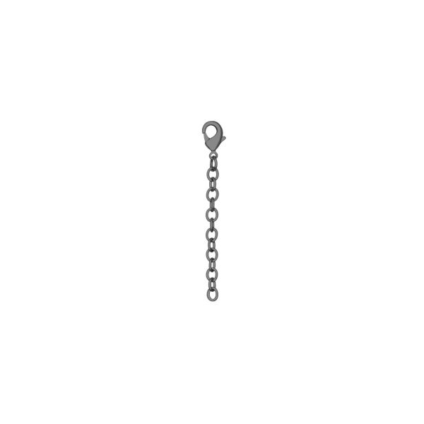 GUNMETAL LOBSTER 2" NECKLACE EXT Meigs Jewelry Tahlequah, OK