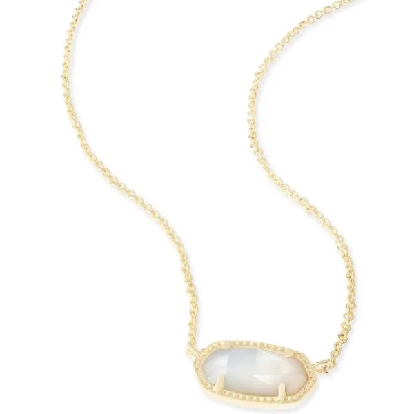 Kendra Scott Elisa Ivory Mother of Pearl Necklace Meigs Jewelry Tahlequah, OK