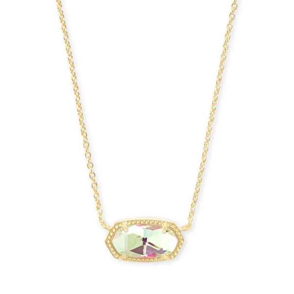 Kendra Scott Elisa Dichroic Glass Necklace Meigs Jewelry Tahlequah, OK