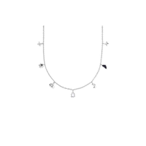 Rhodium Plated Multi Mix Halloween Strand Necklace Meigs Jewelry Tahlequah, OK