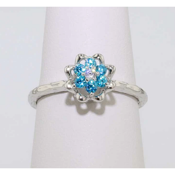 Sterling Silver London Blue Tulip Ring Meigs Jewelry Tahlequah, OK