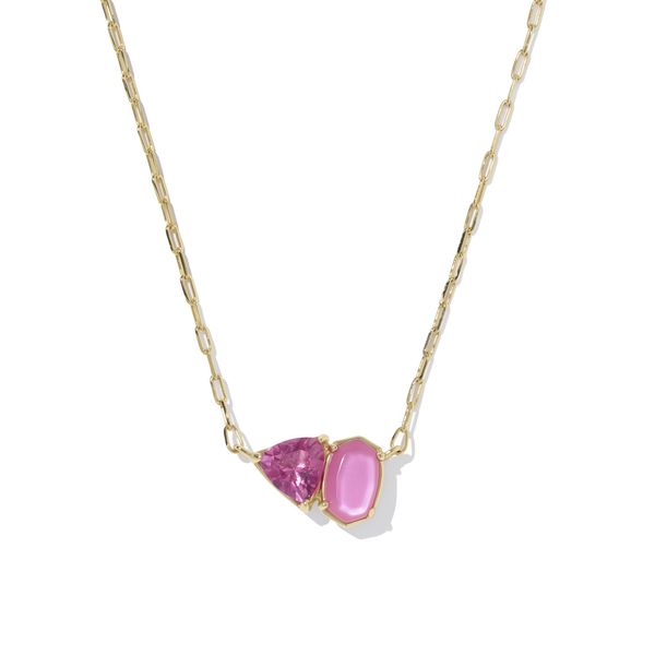 Yellow Gold Plated Tatum Pendant Necklace Meigs Jewelry Tahlequah, OK