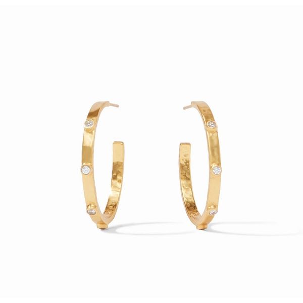 Julie Vos CZ Hoop Earrings Meigs Jewelry Tahlequah, OK