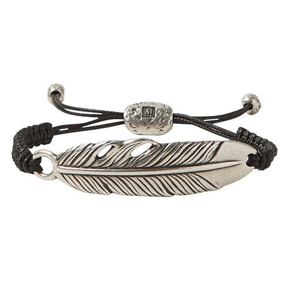 Mens Adjustable Feather Bracelet Meigs Jewelry Tahlequah, OK