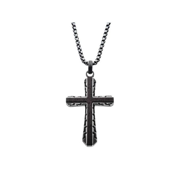 Black Cross Necklace Meigs Jewelry Tahlequah, OK