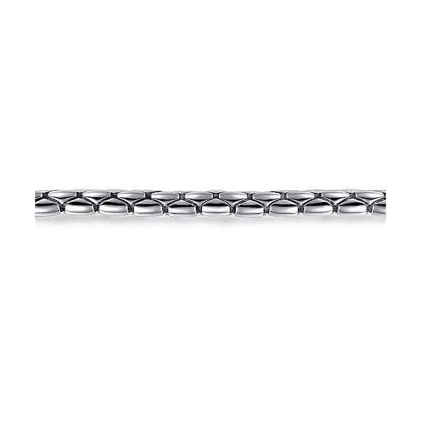 Gabriel & Co. Sterling Silver Tubular Chain Bracelet Image 2 Meigs Jewelry Tahlequah, OK