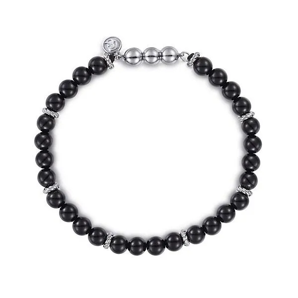 Gabriel & Co. Sterling Silver Black Onyx Bracelet Meigs Jewelry Tahlequah, OK