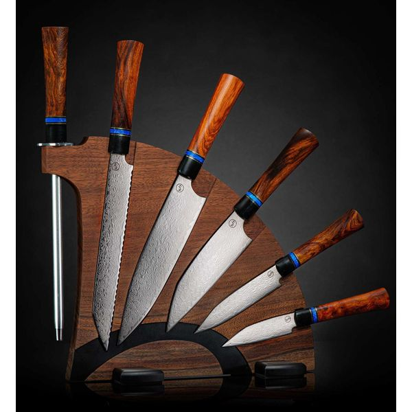 William Henry Kultro Gourmet Chef Ironwood Knife Set Meigs Jewelry Tahlequah, OK