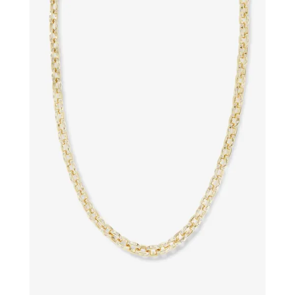 YGP 6mm Ashley Chain Link CZ Necklace 16" Meigs Jewelry Tahlequah, OK