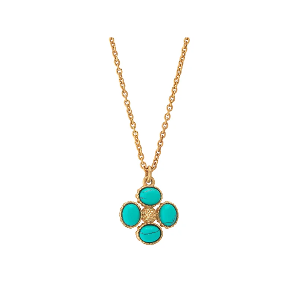 YGP CLOVER DOUBLE SIDED CHARM NECKLACE Meigs Jewelry Tahlequah, OK