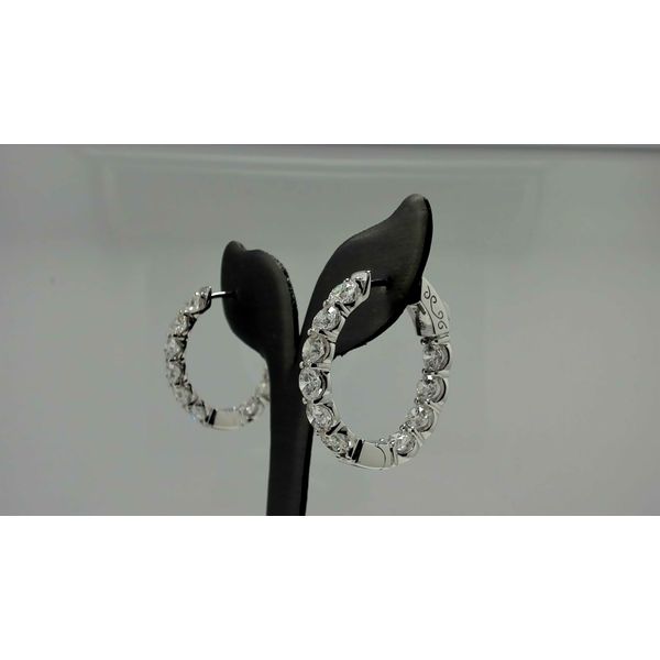 Diamond Earrings Image 2 Mesa Jewelers Grand Junction, CO