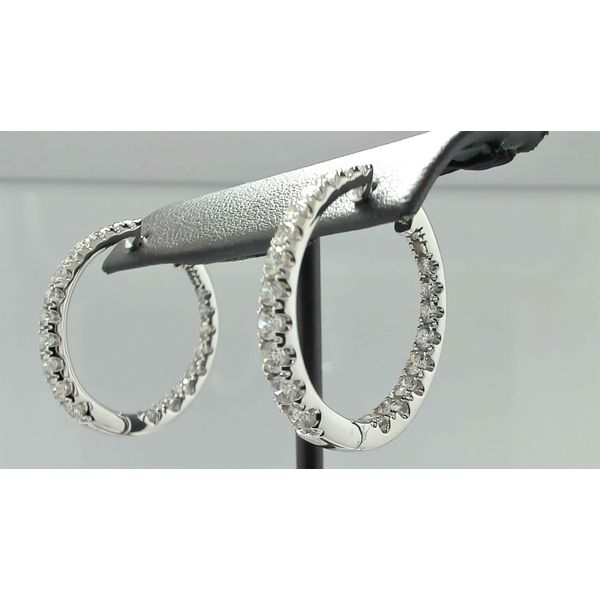 Diamond Earrings Image 2 Mesa Jewelers Grand Junction, CO