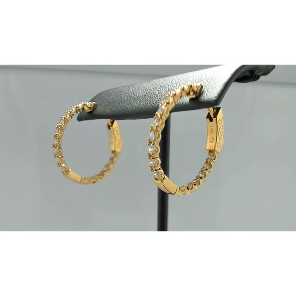 Diamond Earrings Image 2 Mesa Jewelers Grand Junction, CO