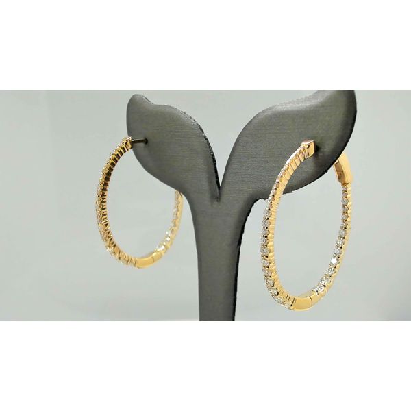 Diamond Earrings Image 2 Mesa Jewelers Grand Junction, CO