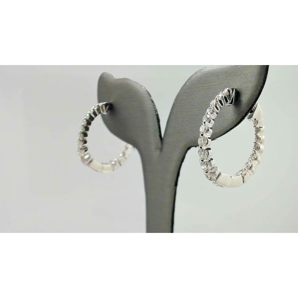 Diamond Earrings Image 2 Mesa Jewelers Grand Junction, CO