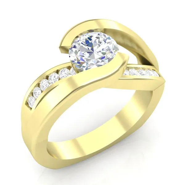 Ring Setting (No Center Stone) Image 3 Mesa Jewelers Grand Junction, CO