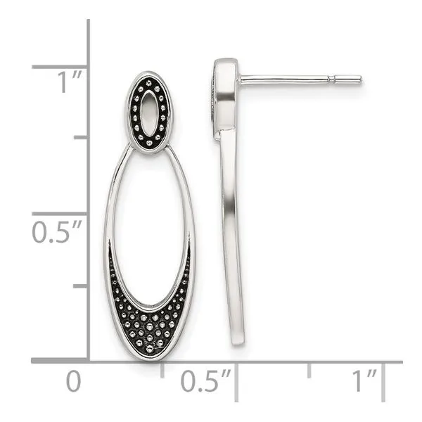 Silver Earrings Image 2 Mesa Jewelers Grand Junction, CO