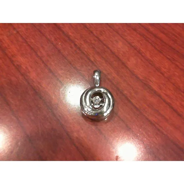 Silver Pendant with diamonds Meyers Jewelers Grove City, OH