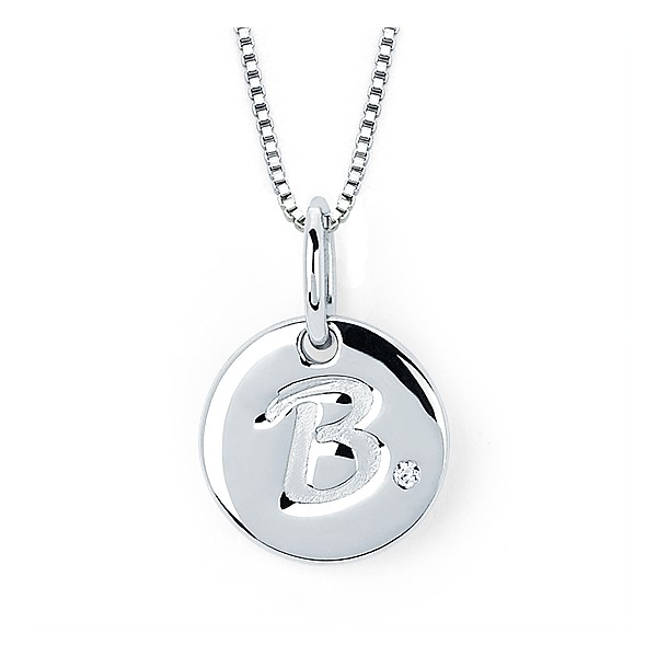Silver Pendant with diamonds Meyers Jewelers Grove City, OH
