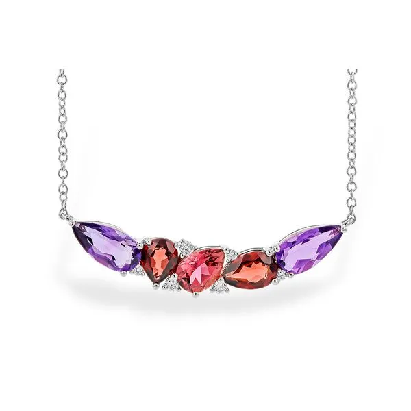 Gemstone Necklace Michael Szwed Jewelers Longmeadow, MA