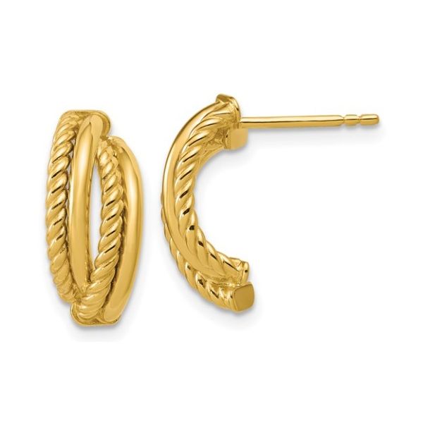 Gold Earrings Michael Szwed Jewelers Longmeadow, MA