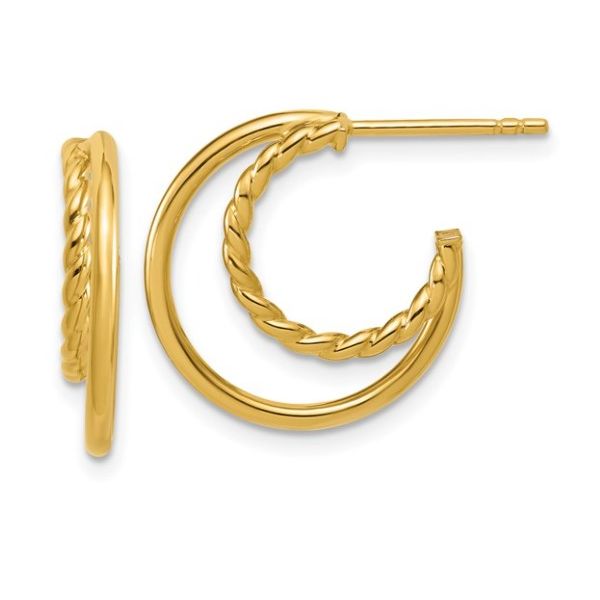 Gold Earrings Michael Szwed Jewelers Longmeadow, MA