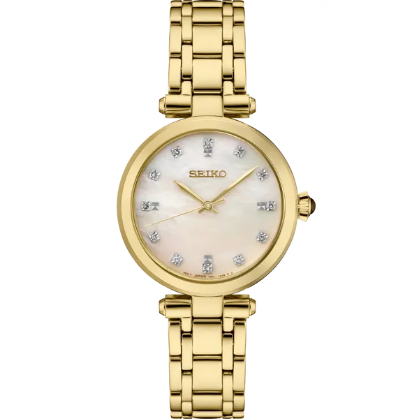 Seiko stainless top steel women's watch