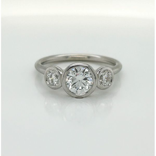 14K White Gold Diamond Ring Michele & Company Fine Jewelers Lapeer, MI